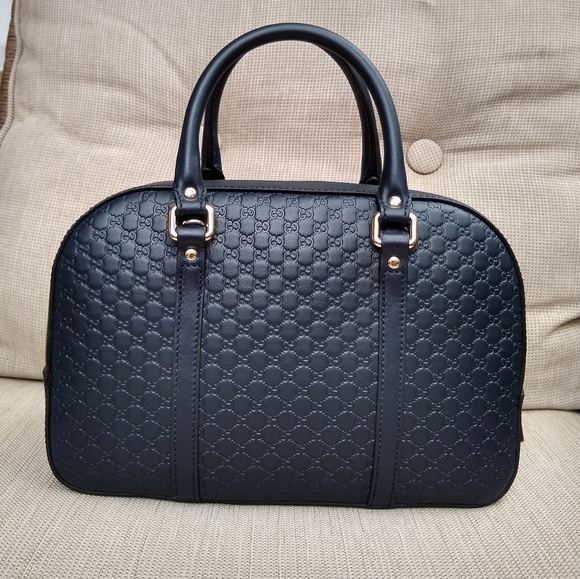 NWT Gucci Guccissima - Navy Blue - Picture 2 of 8